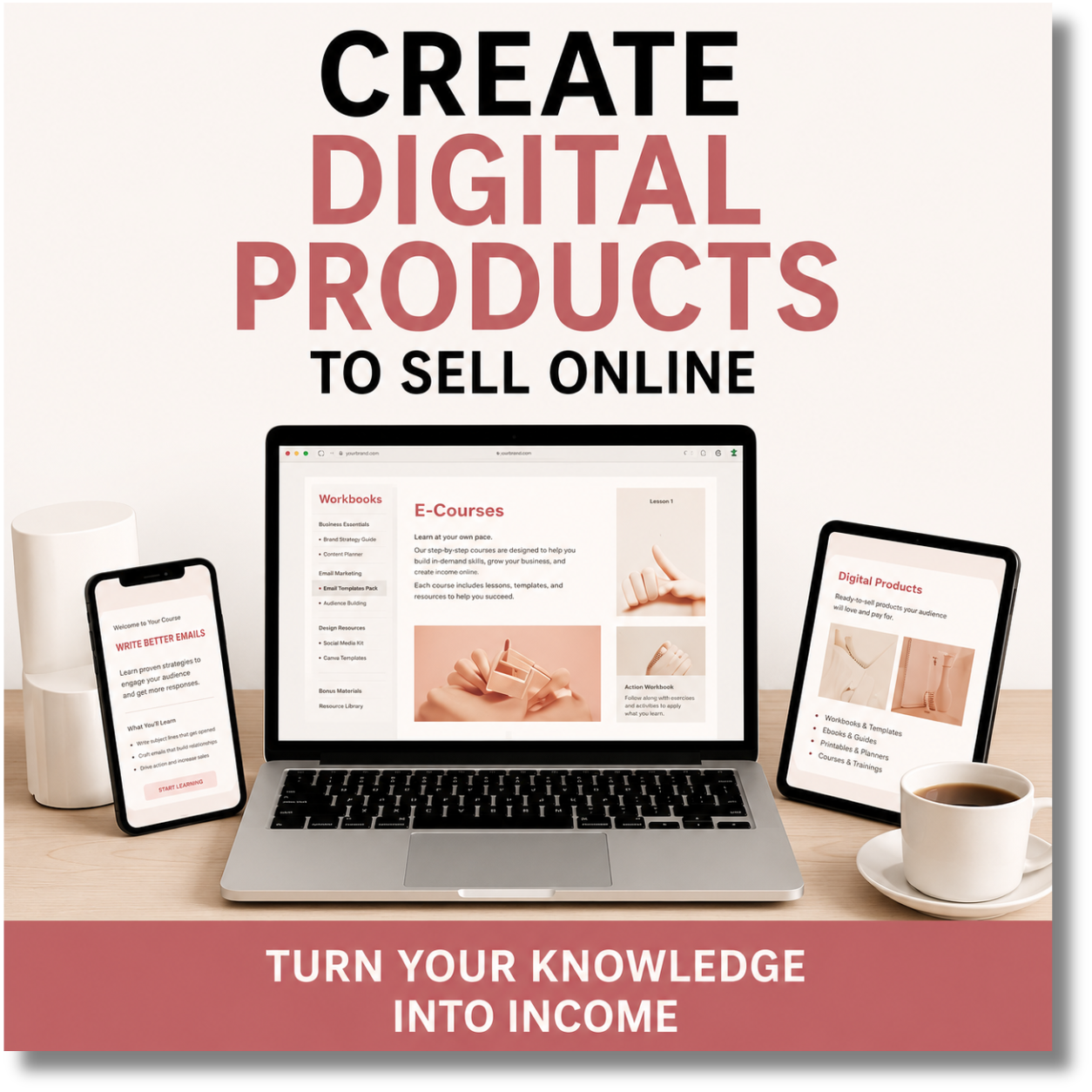 Create Digital Products to Sell Online
