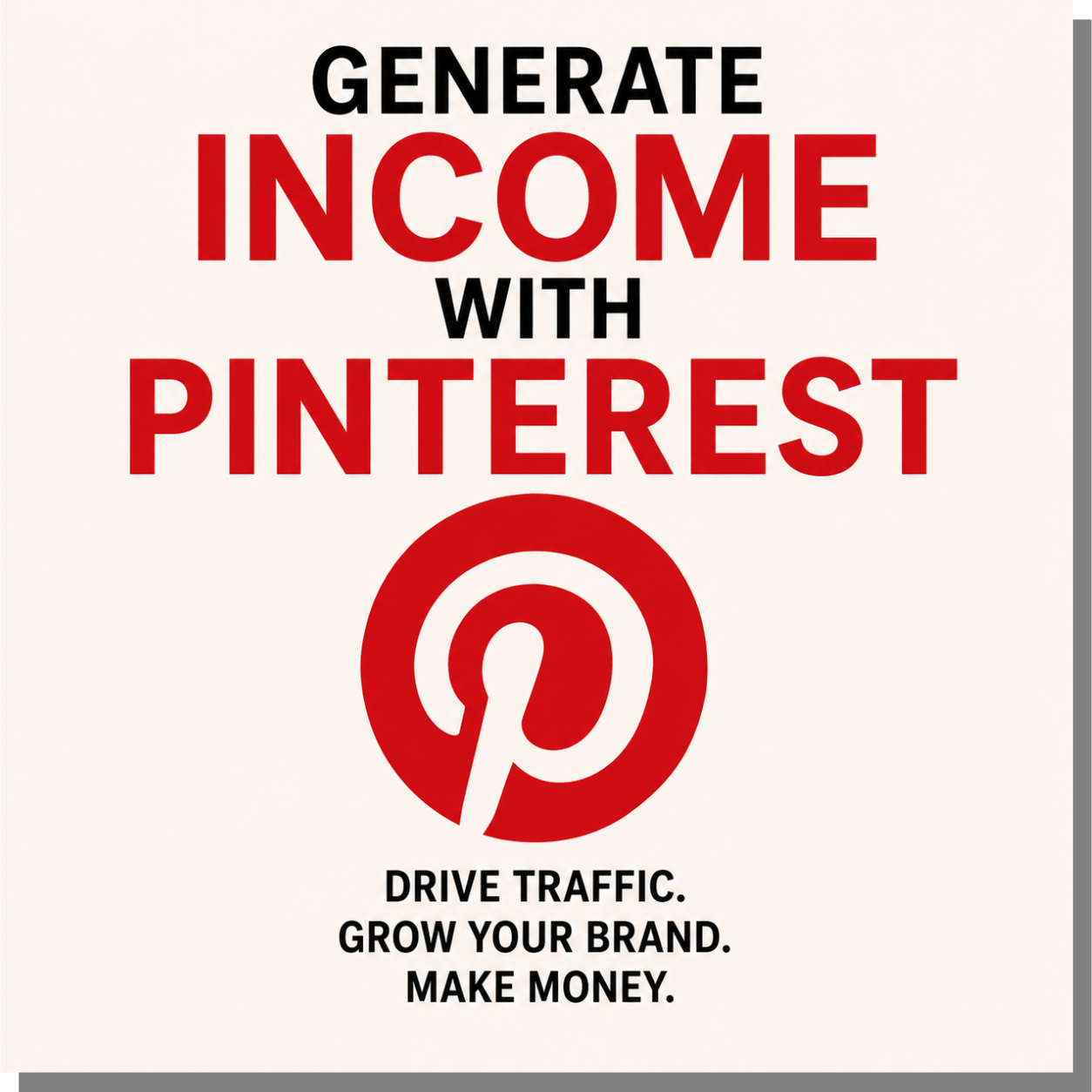 Generate Income with Pinterest
