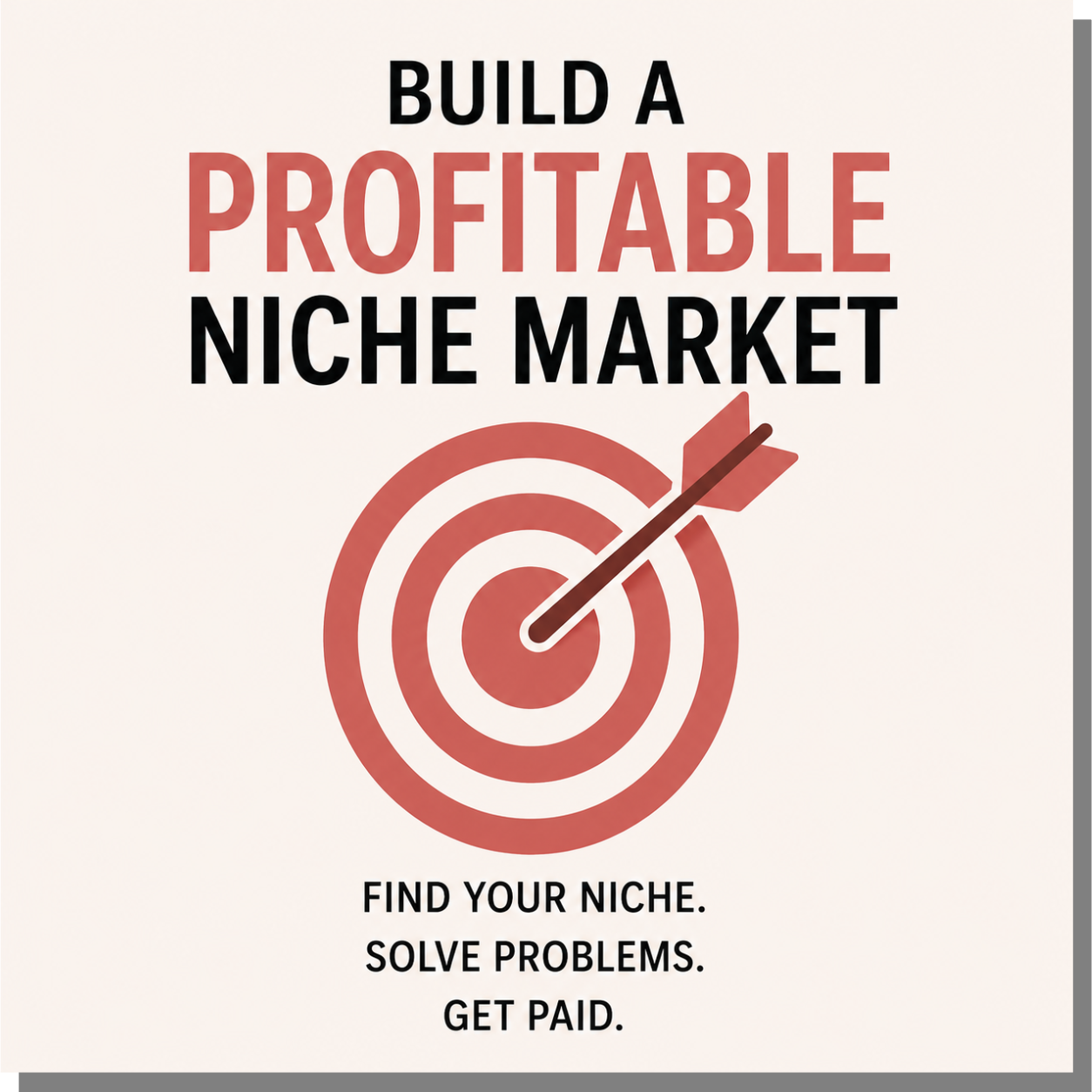 Build a Profitable Niche Market
